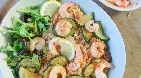 Salade crevettes