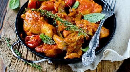 Poulet basquaise Poulet basquaise
