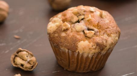 Muffin au roquefort et aux noix