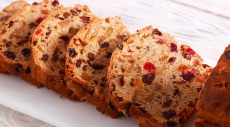 Barm brack, cake Irlandais recette facile gourmande aux fruits confits Barm brack, cake Irlandais recette facile gourmande aux fruits confits