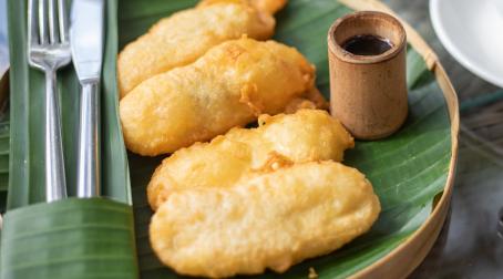 Beignets de banane façon asiatique Beignets de banane façon asiatique