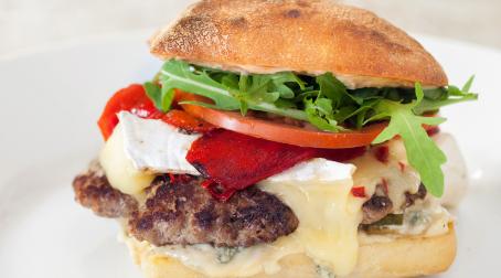 Burger au brie Burger au brie