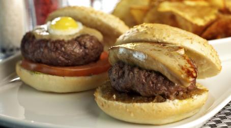 Burgers au foie gras