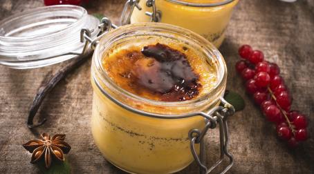 Crème brûlée au foie gras