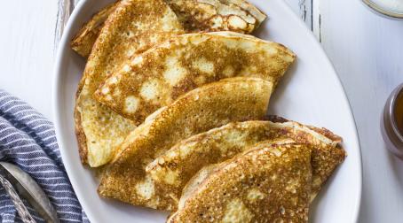 Recette de crêpes au zeste d’orange