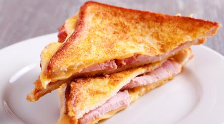 Croque chèvre et bacon Croque chèvre et bacon