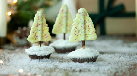 Cupacake sapin noel 