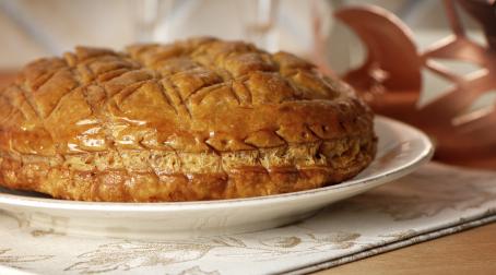 Galette frangipane aux pommes