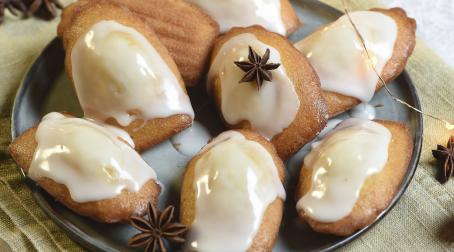 Madeleines à la badiane Madeleines à la badiane