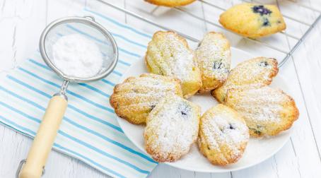 Madeleines aux pépites de chocolat