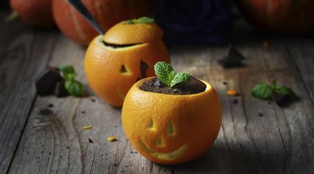 Mousse au chocolat et à l'orange Mousse au chocolat et à l'orange
