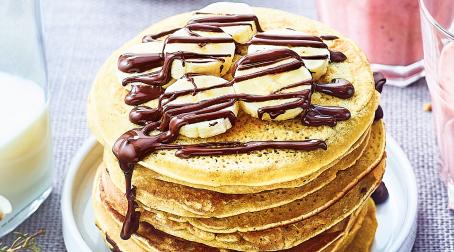 pancakes bananes chocolat recette facile gourmande mes recettes pancakes bananes chocolat recette facile gourmande mes recettes