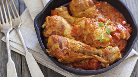 Poulet Basquaise