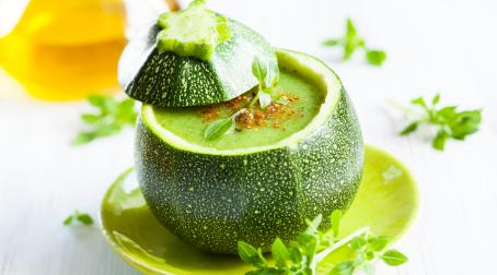 SOUPE COURGETTE ET KIRI