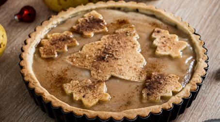 Tarte sapin de Noël 