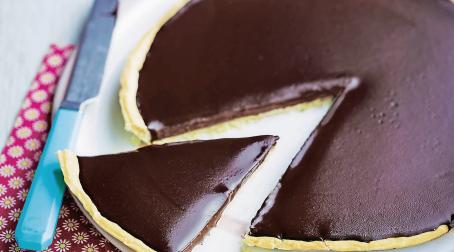 Tarte au chocolat glacé Tarte au chocolat glacé