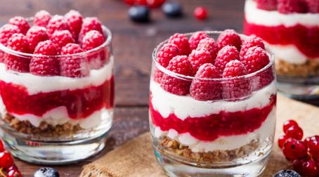 Tiramisù aux fruits rouges 