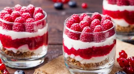 Tiramisù aux fruits rouges 