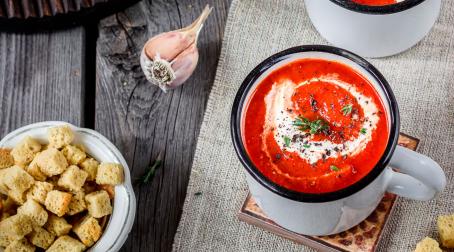 Verrines de chutney de tomates et feta 