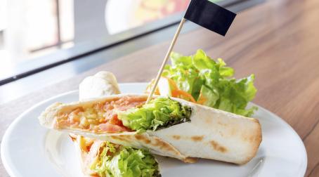 Wrap au saumon Wrap au saumon
